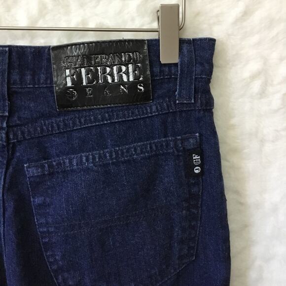 Gianfranco Ferré ITJ Blue Straight-Leg Jeans - Picture 9 of 13
